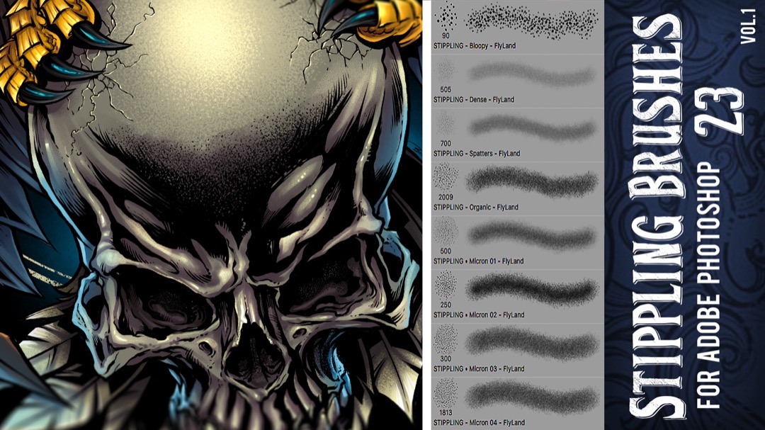 Images of custom photoshop brush