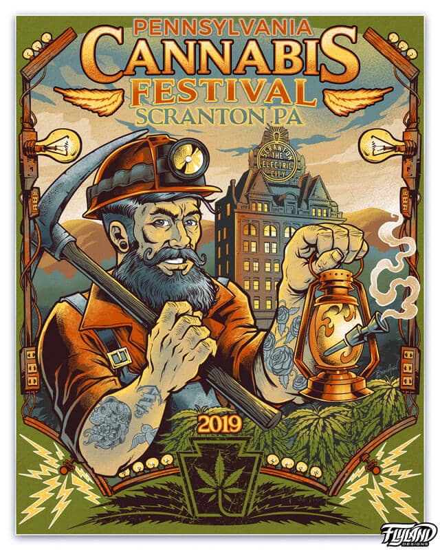 Poster artwork by Brian Allen