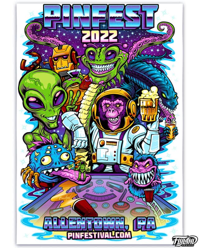 Poster artwork by Brian Allen