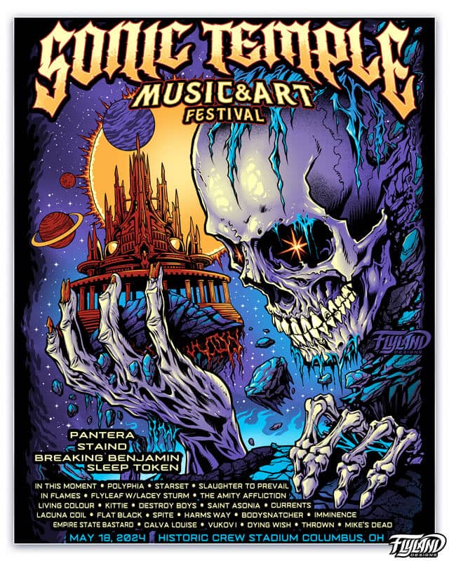 Poster artwork by Brian Allen