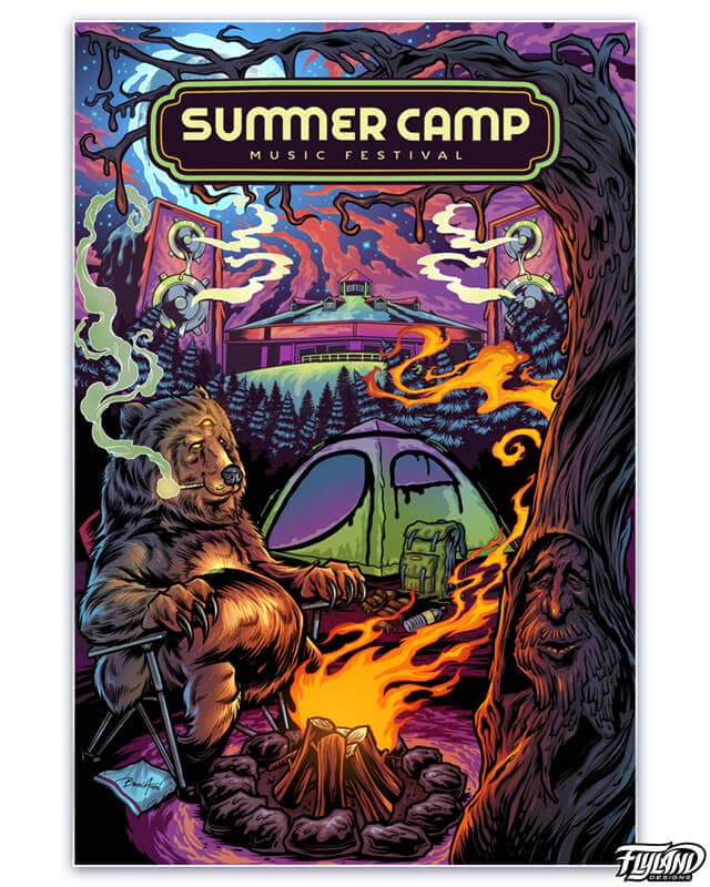 Poster artwork by Brian Allen