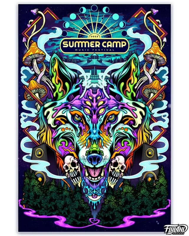 Poster artwork by Brian Allen