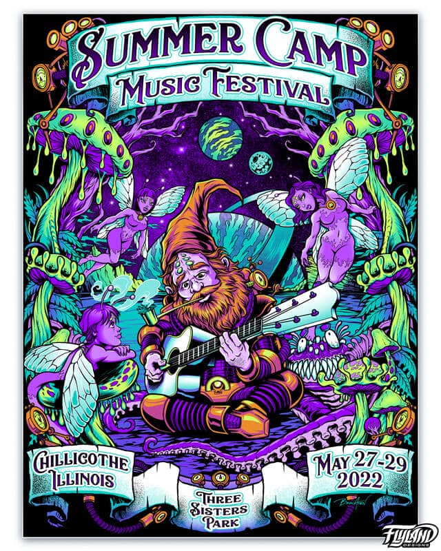 Poster artwork by Brian Allen