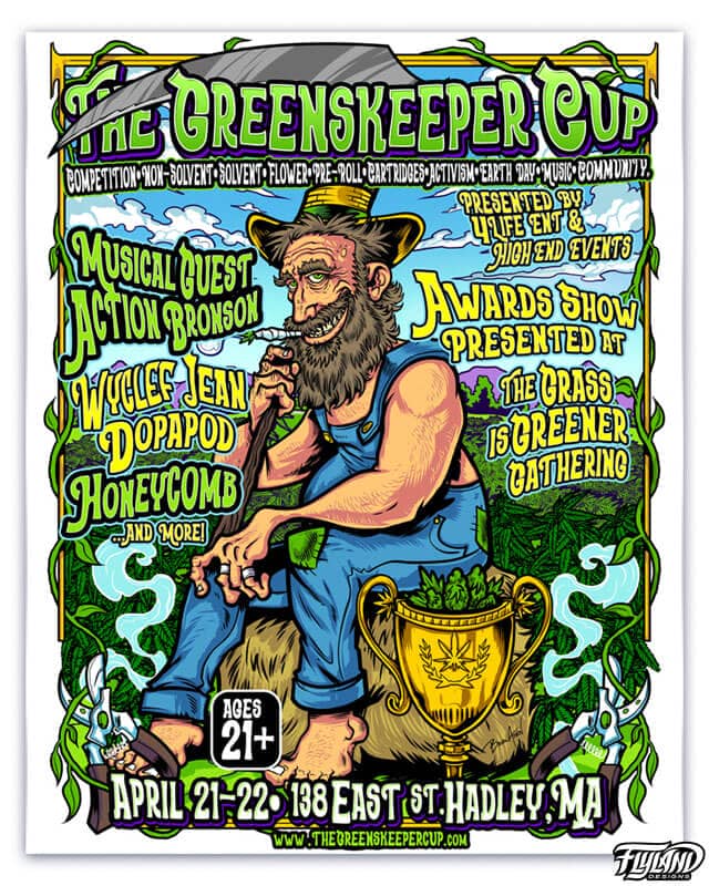 Poster artwork by Brian Allen